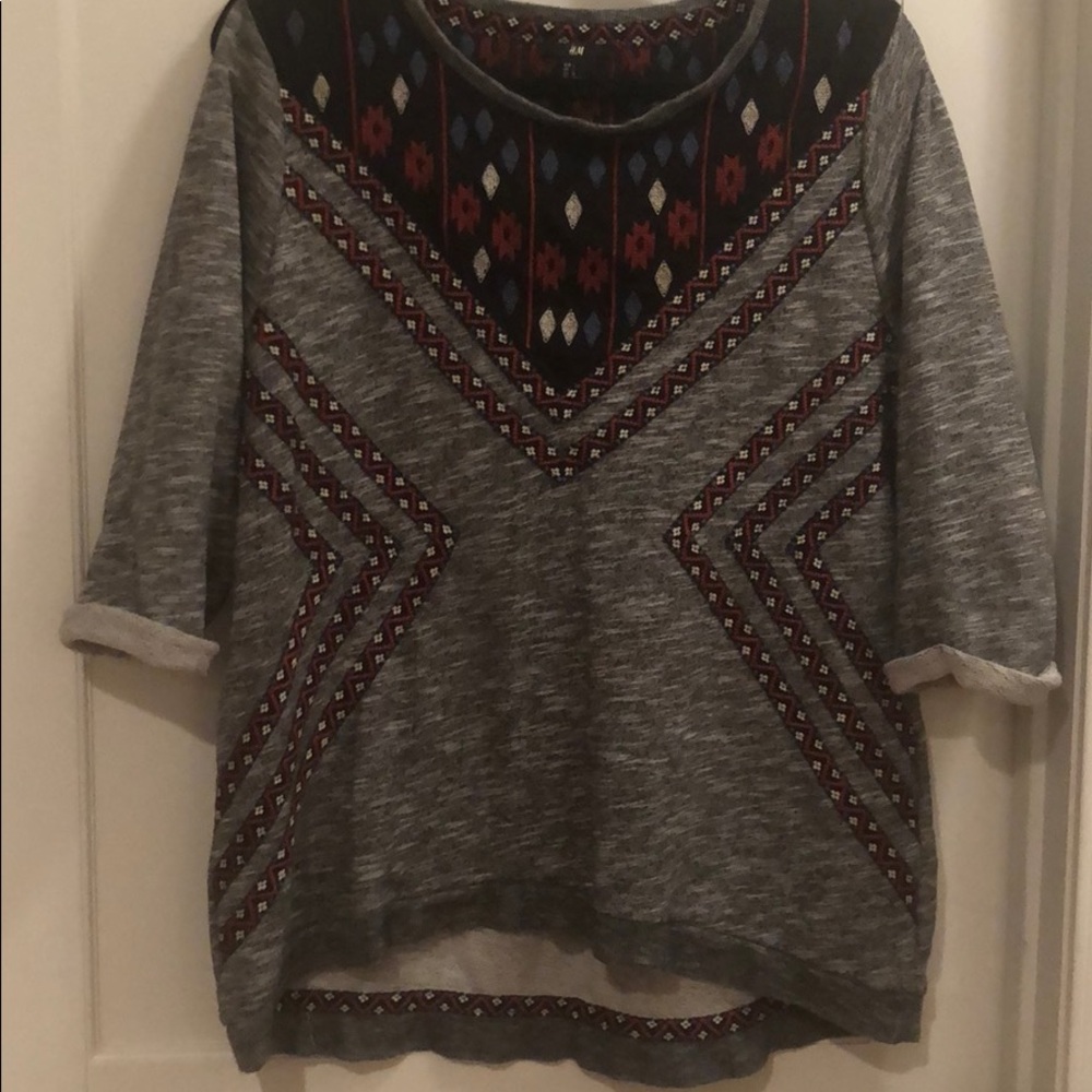 H&M Aztec Sweater